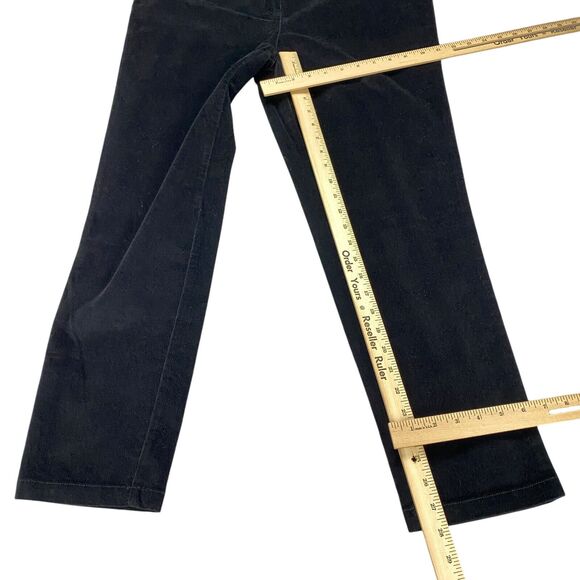 Rafaella Weekend Comfort Ankle Corduroy Pants Womens Size 16 Black $58.00 - Picture 8 of 15